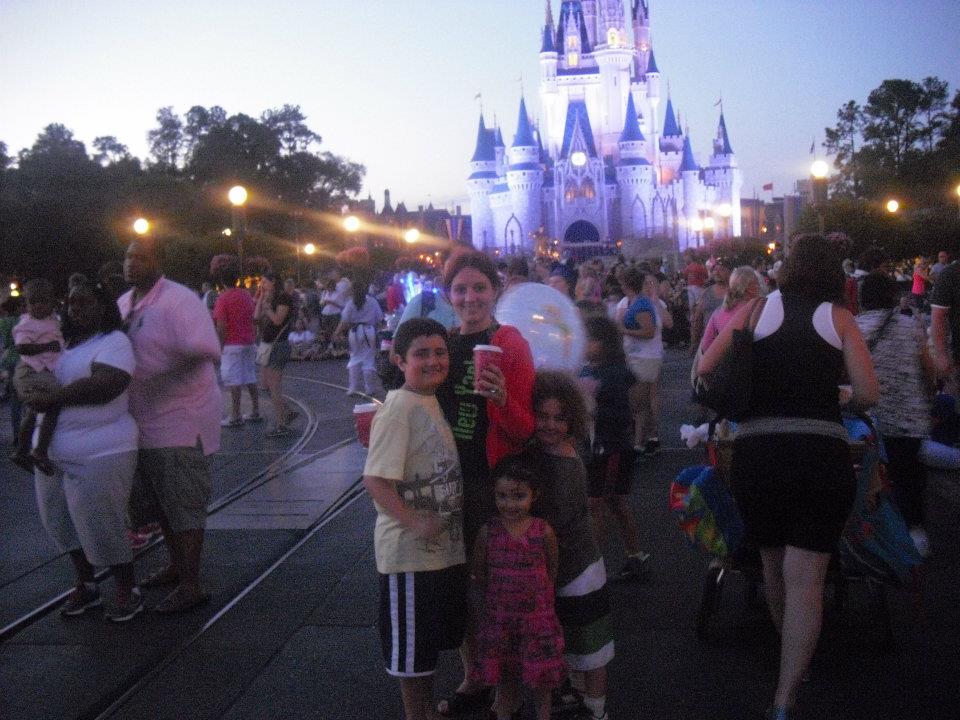 la mágica noche en Disney 2012