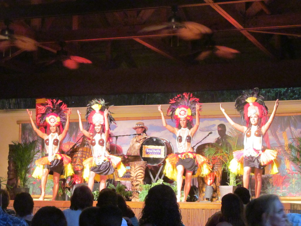 Hula Show at the Loews Royal Pacific