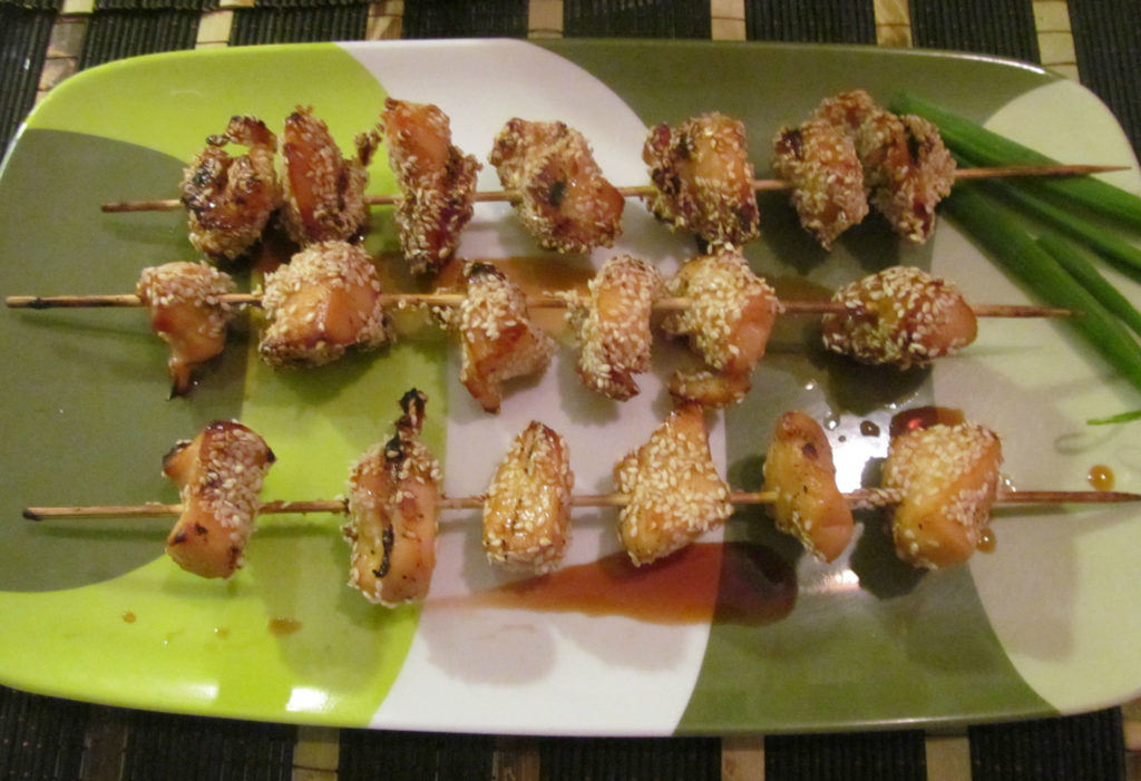 brochetas de pollo 1