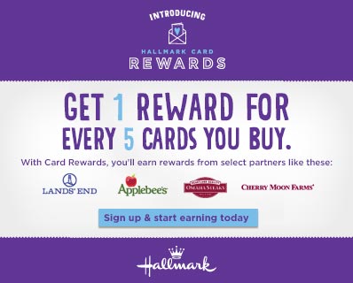 Hallmark Card Rewards Infographic