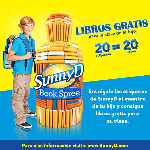 #SunnyDLatino BookSpree Creative 1(Spanish)