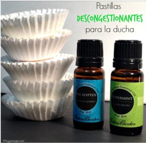 pastillas descongestionantes para la ducha