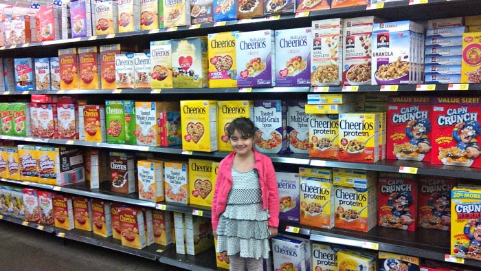 Sarah en el Walmart