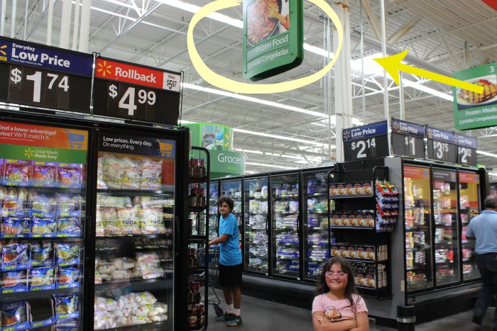 Comprar comida congelada Walmart