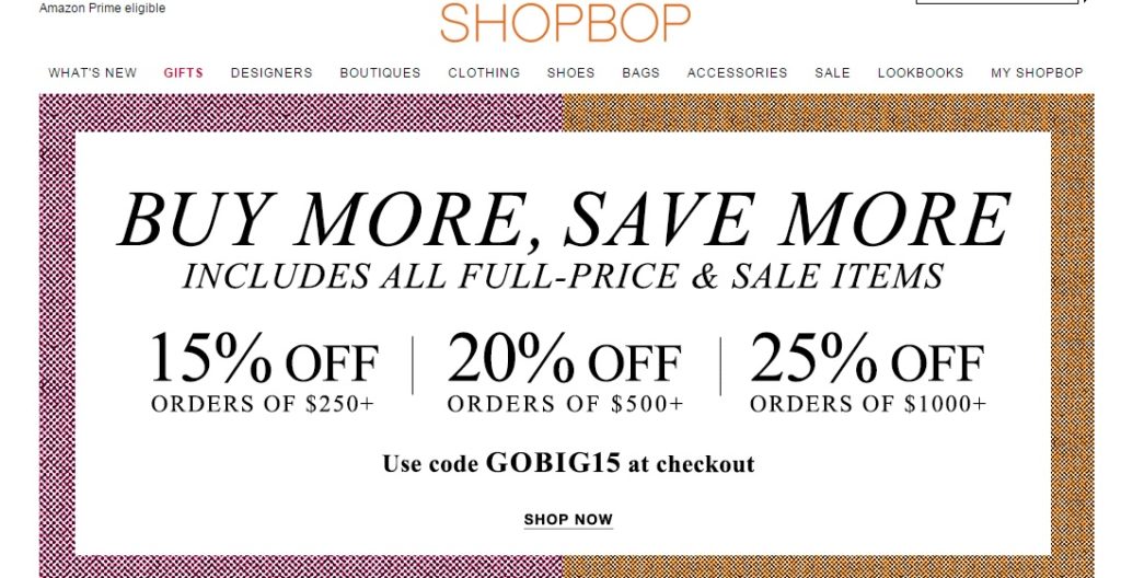 shopbop sale