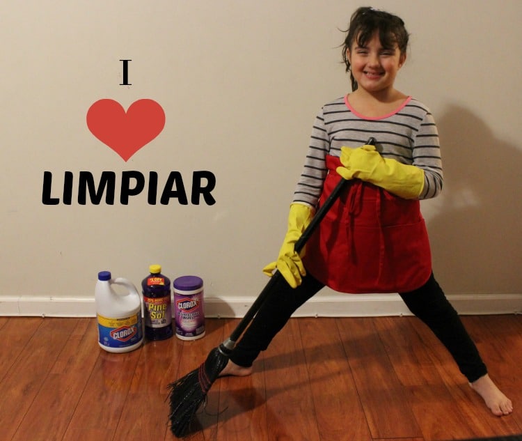I love limpiar