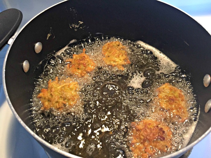 croquetas en el aceite