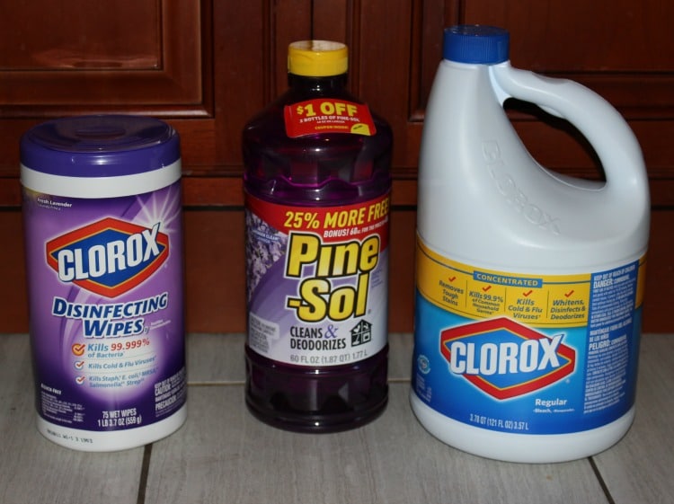 productos de limpieza Clorox