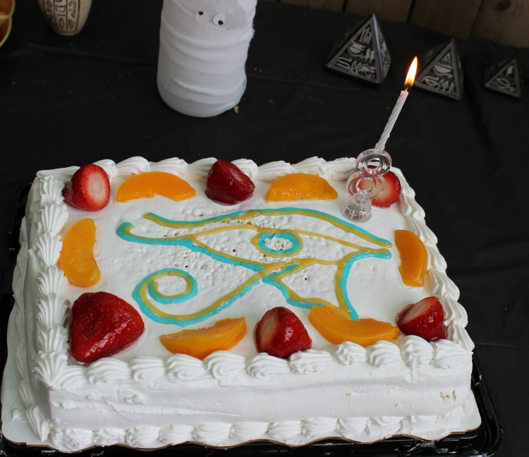 Torta, antiguo egipto, cumpleaños, 