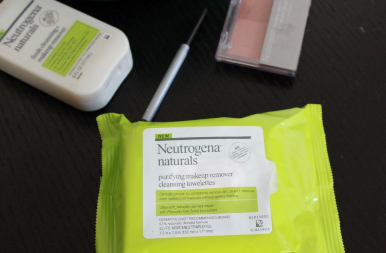 neutrogena naturals, toallitas húmedas, wipes, removedor de maquillaje