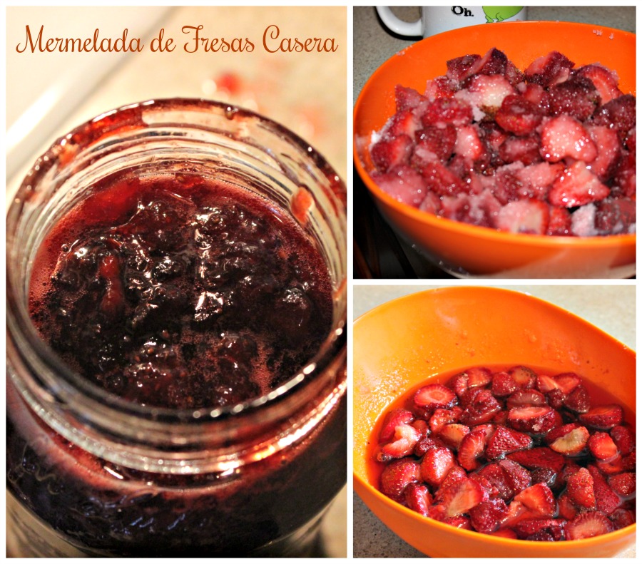 fresa, mermelada, receta, casera, frutilla, dulce de fresa casero