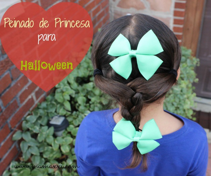 halloween, princesa, peinado