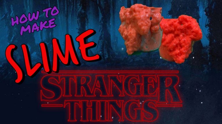 How To Make Slime: Stranger Things Inspired - Mama XXI