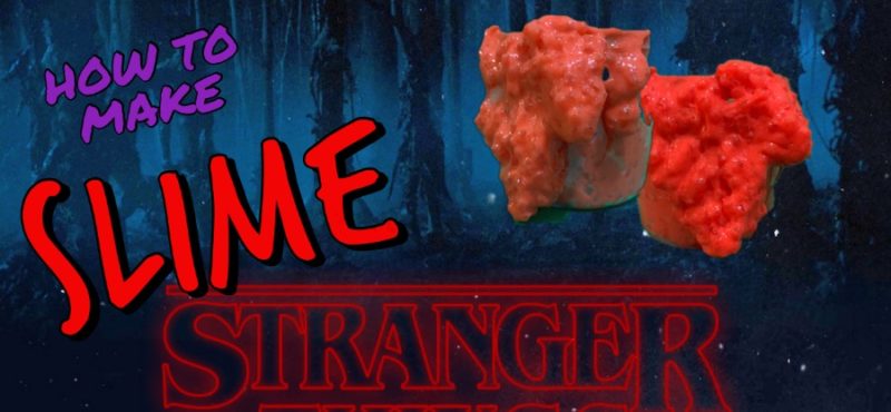 slime, stranger things, stranger things sliem, stranger things netflix, easy slime, diy, diy slime, slime do it yourself