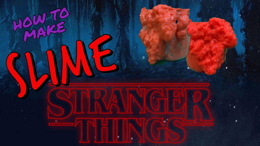 slime, stranger things, stranger things sliem, stranger things netflix, easy slime, diy, diy slime, slime do it yourself