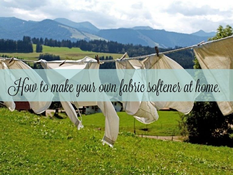 How to make your own fabric softener at home. Mama XXI