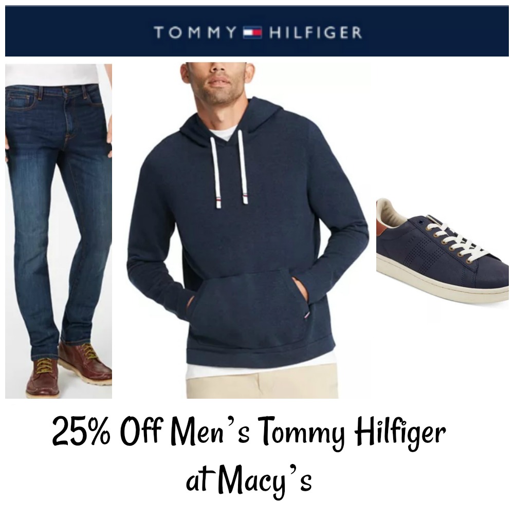 Permanentemente Circular Dime Take advantage of the 25% off Men's Tommy Hilfiger at Macy's Sale ...