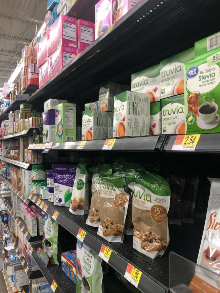 truvia at walmart, truvia, truvia stevia, stevia