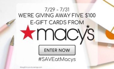 macys savings, macys giveaway, back to school offers