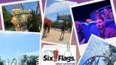 Visiting Six Flags Great Adventure with kids and teens, creating family memories during summer