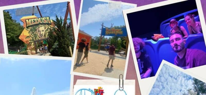 Visiting Six Flags Great Adventure with kids and teens, creating family memories during summer