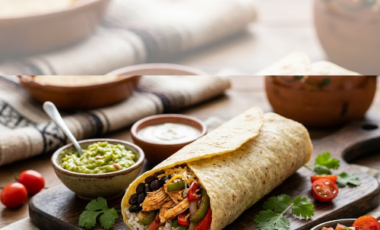 Receta de burritos mexicanos caseros con tortillas de maíz Maseca y carne