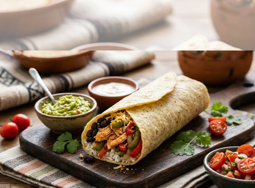 Receta de burritos mexicanos caseros con tortillas de maíz Maseca y carne