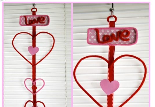 Decoración sencilla para San Valentín - Mama XXI