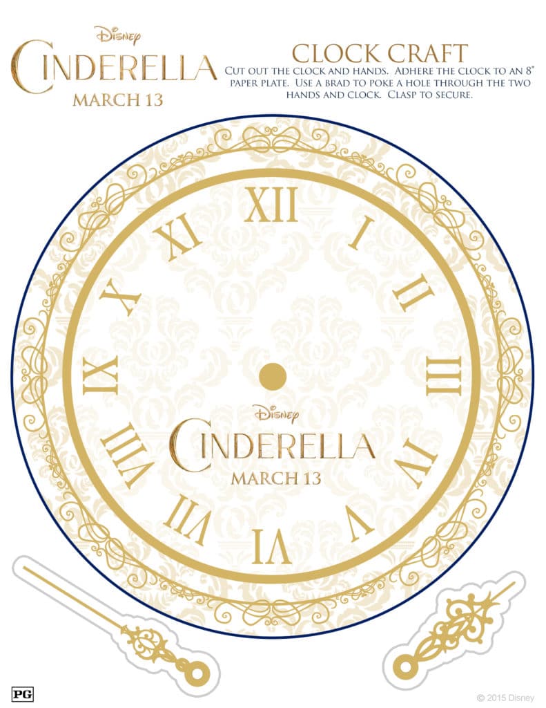 Cinderella: Reloj para aprender la hora
