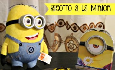 Arroz estilo risotto inspirado en los minions
