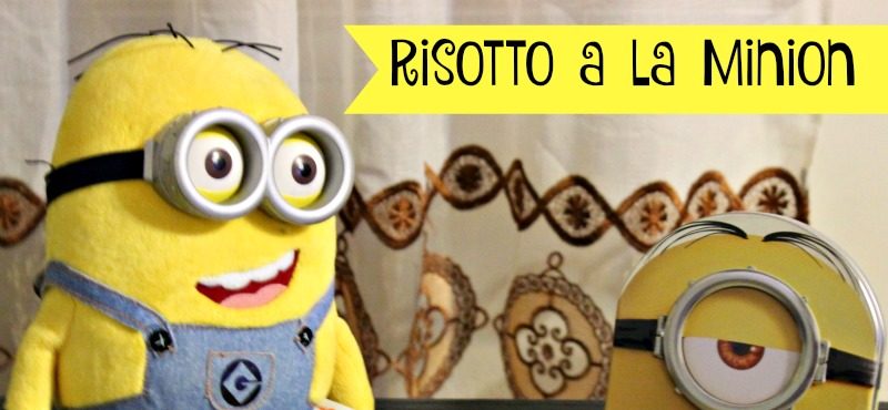 Arroz estilo risotto inspirado en los minions