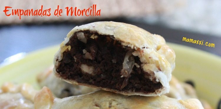 empanadas, morcilla, receta