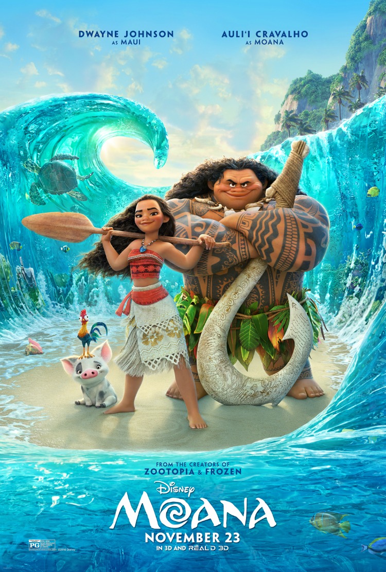 película, moana, disney, movie
