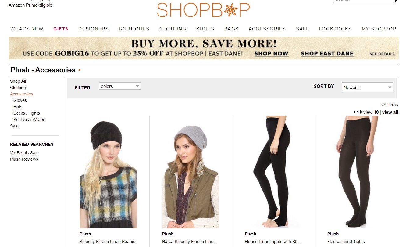 shopbop, diseñadores