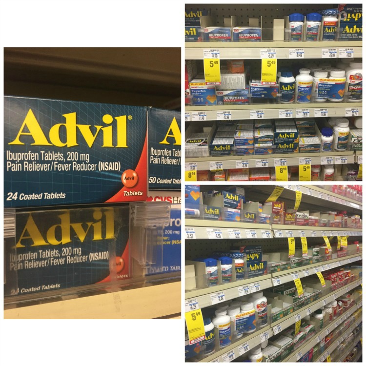 advil, dolores, walmart