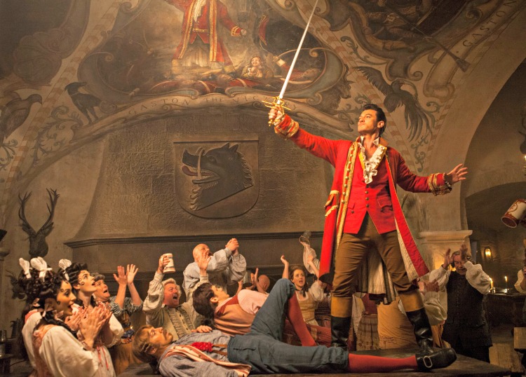 Gaston, the beauty and the beast, disney, movie, película