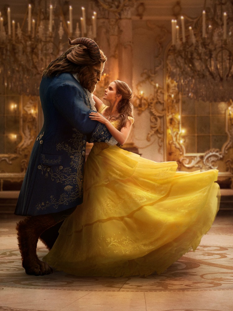 the beauty and the beast, disney, emma watson, movie, película