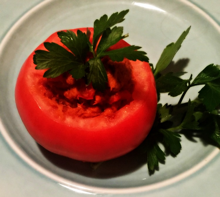 tomate, atun, receta