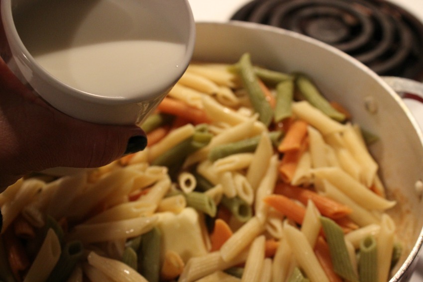 receta, pasta, matequilla