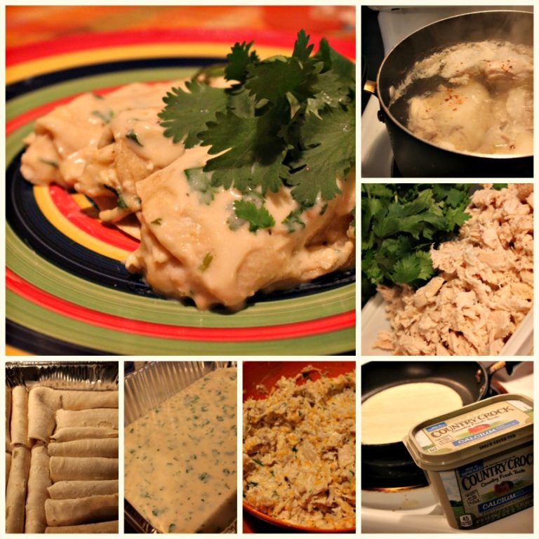 Enchiladas de Pollo al Chipotle