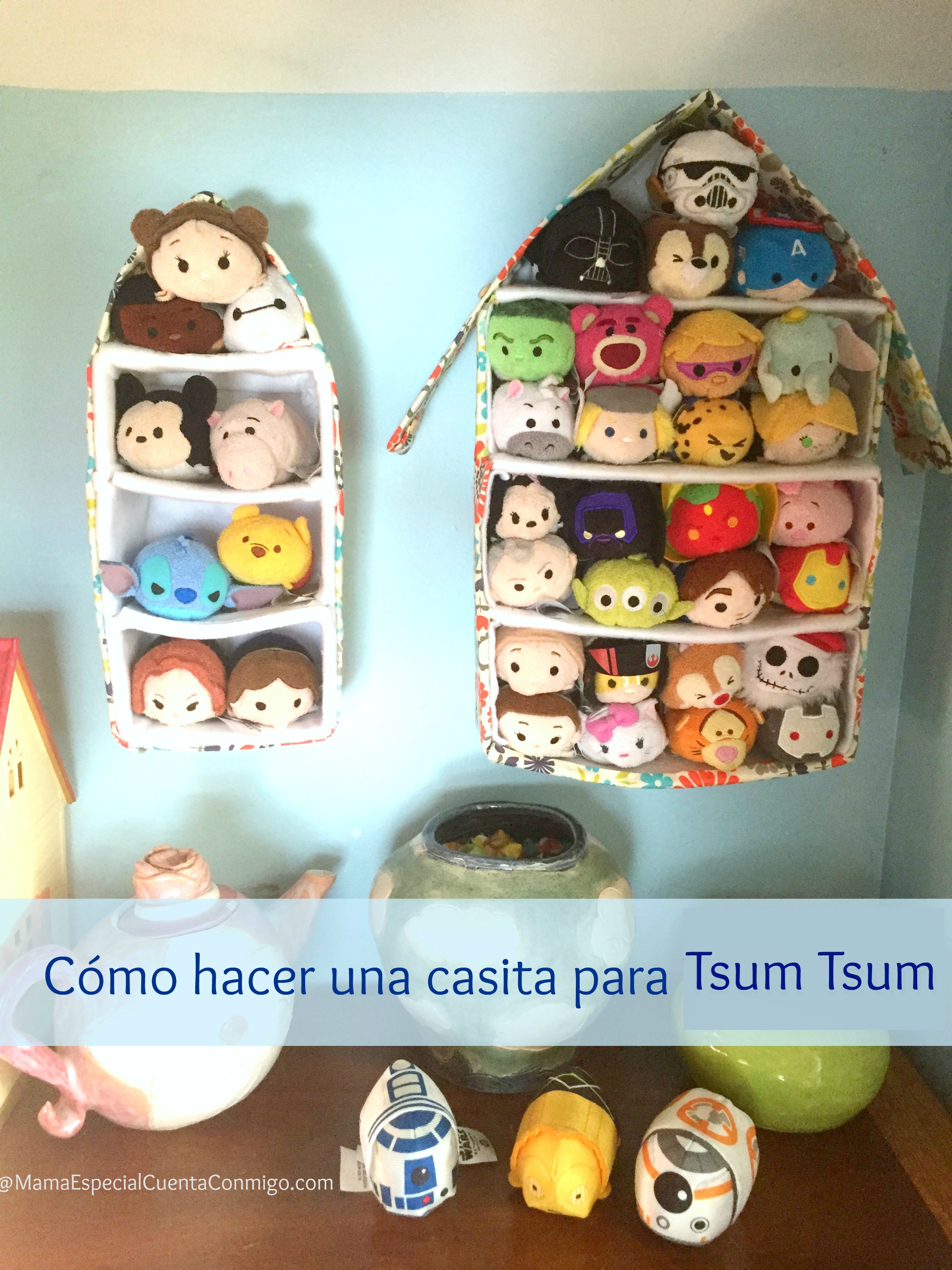 tsum tsum, juguetes, ordenar