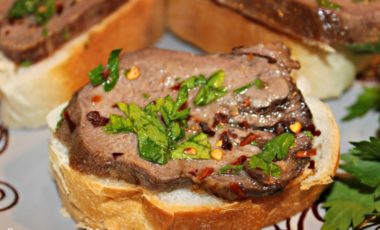 lengua, vinagreta, receta, rumba meats