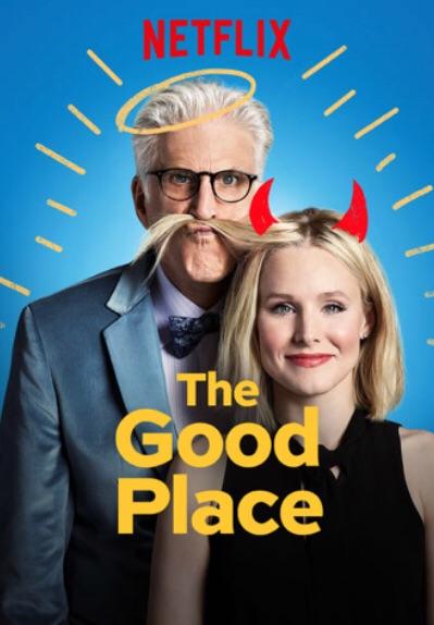 kirsten bell, ted danson, the googd place, serie, netflix