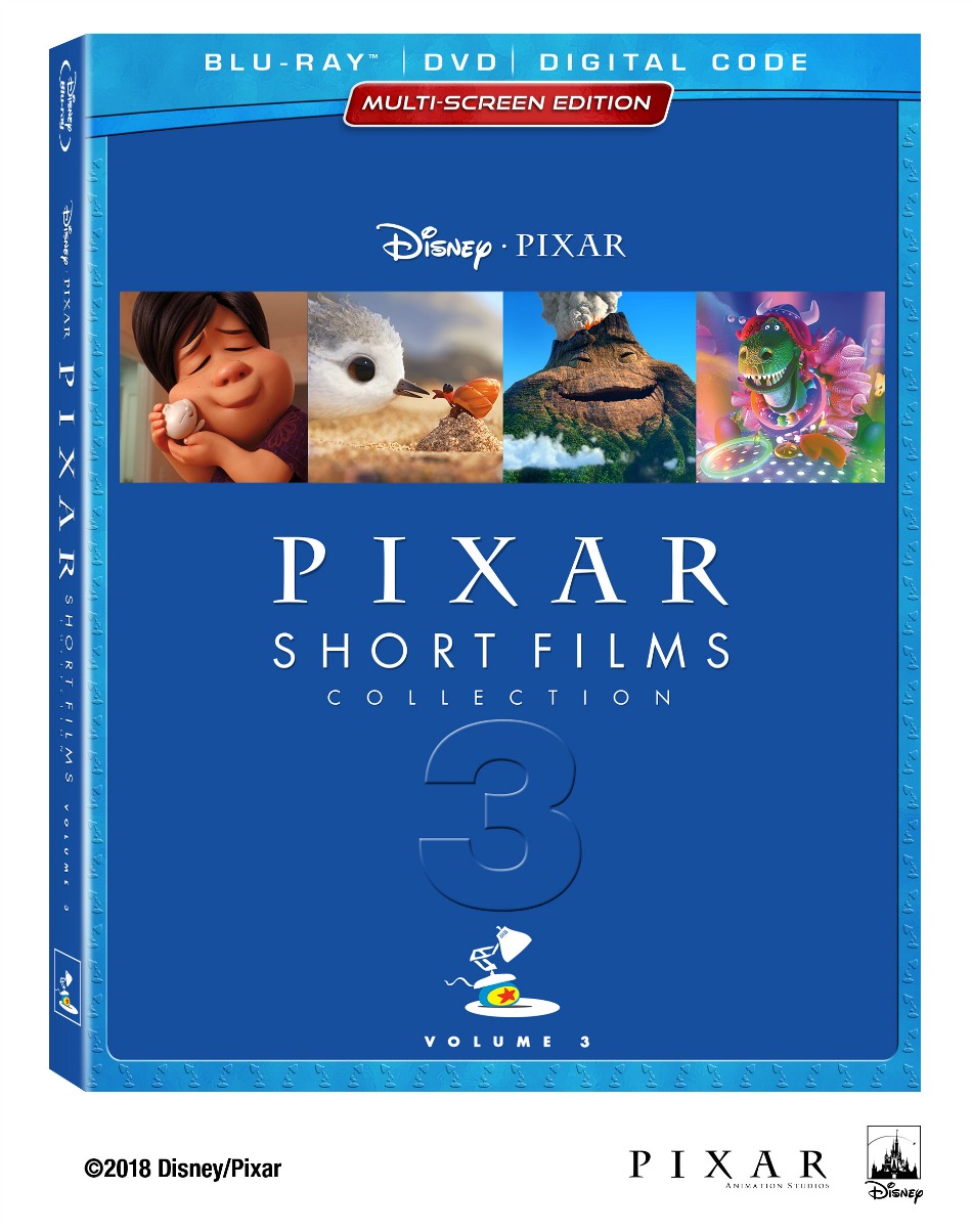 pixar, disney, movie, blu-ray, dvd, cortos de pixar