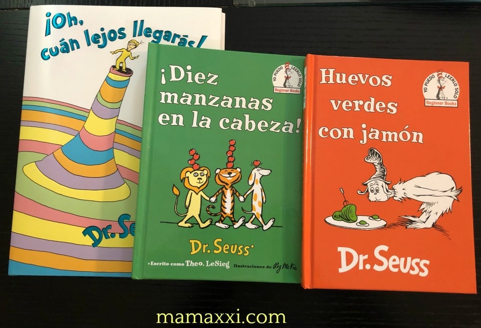 libros para niños, libros infantiles en español, libros dr seuss en español, lectura, bilingue
