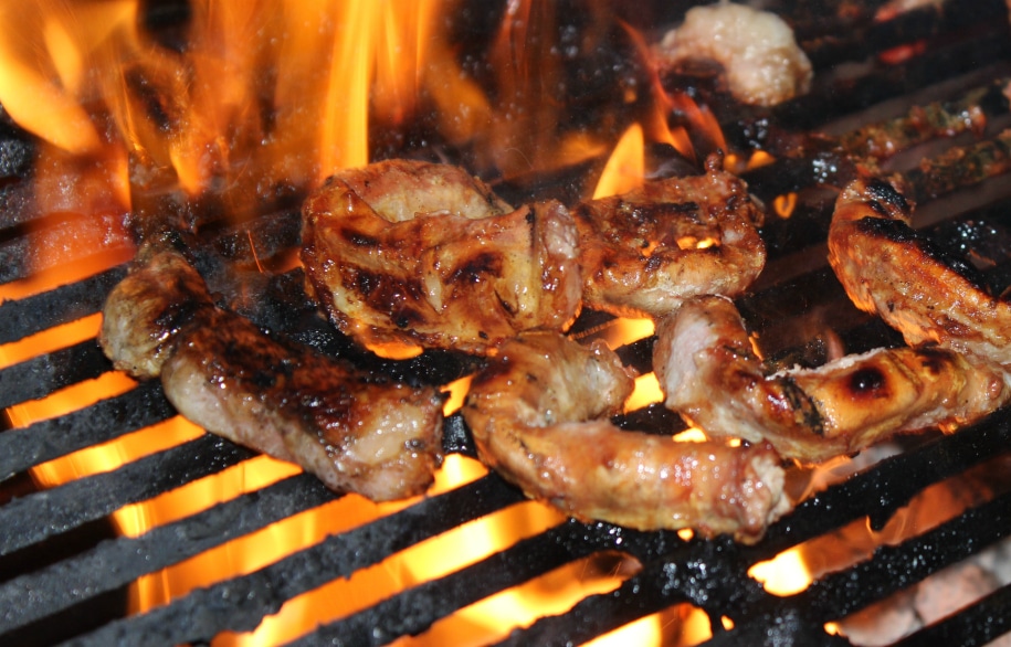 tripas, tripas asadas, tripas parrilla, chinchulines, asado, chinchulines asados, rumba meats