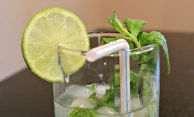 mojito, como hacer mojito, mojito cubano, mojito sin azúcar, stevia, truvia, ron